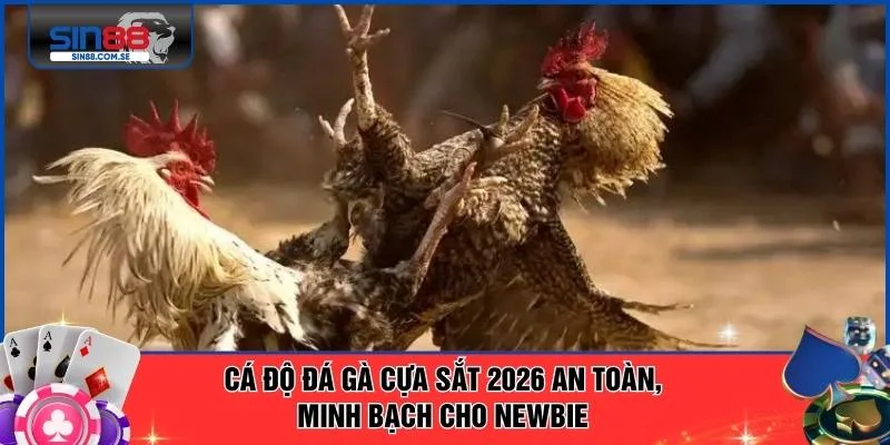 Cá Độ Đá Gà Cựa Sắt 2026 An Toàn, Minh Bạch Cho Newbie