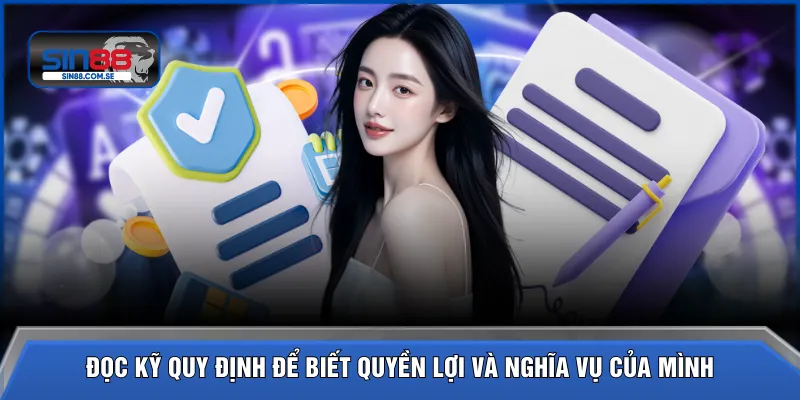 Đọc kỹ quy định để biết quyền lợi và nghĩa vụ của mình